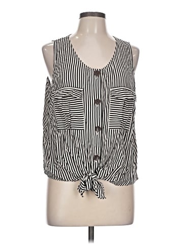 a.n.a. A New Approach Sleeveless Blouse (view 1)