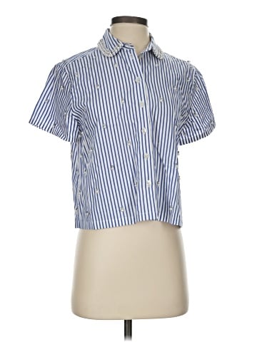 J.Crew Collection Short Sleeve Button-Down Shirt (view 1)
