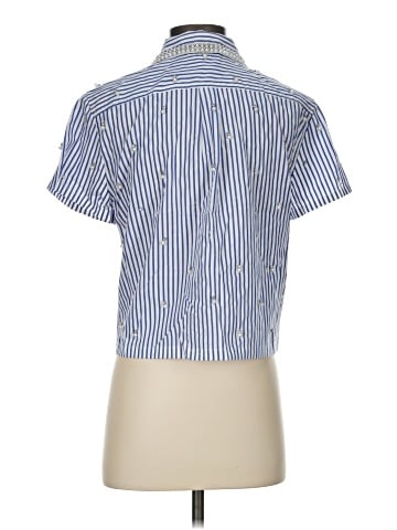 J.Crew Collection Short Sleeve Button-Down Shirt (view 2)