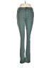 Old Navy Metallic Green Jeans Size 6 - photo 1
