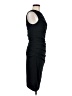 Suzi Chin Solid Black Cocktail Dress Size 8 - photo 4