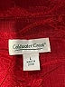 Coldwater Creek Burgundy 3/4 Sleeve Blouse Size L - photo 7