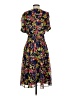 Julia Jordan 100% Polyester Floral Blue Cocktail Dress Size 4 - photo 2