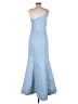 Amsale 100% Polyester Blue Cocktail Dress Size 6 - photo 2
