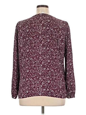 J.Crew Factory Store Long Sleeve Blouse (view 2)