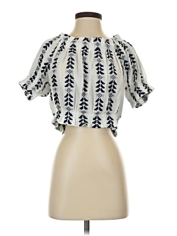 Elan Short Sleeve Blouse (view 1)