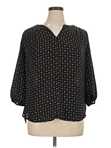 Pleione 3/4 Sleeve Blouse (view 1)