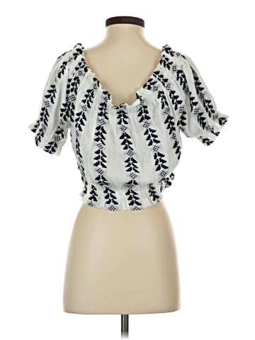 Elan Short Sleeve Blouse (view 2)