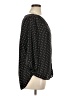 Pleione 100% Polyester Polka Dots Black 3/4 Sleeve Blouse Size XL - photo 4
