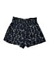 Anthropologie 100% Linen Floral Blue Shorts Size XS - photo 1
