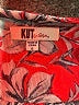 Kut from the Kloth 100% Polyester Red 3/4 Sleeve Blouse Size S - photo 7