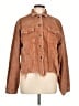 Pol 100% Cotton Brown Jacket Size L - photo 1
