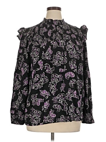 Ann Taylor LOFT Long Sleeve Blouse (view 1)