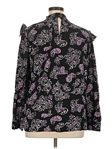 Ann Taylor LOFT Long Sleeve Blouse (view 2)
