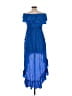 Jay Godfrey 100% Polyester Blue Cocktail Dress Size 8 - photo 2