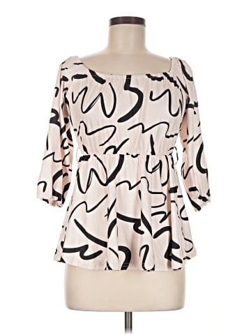 Shein 3/4 Sleeve Blouse (view 1)
