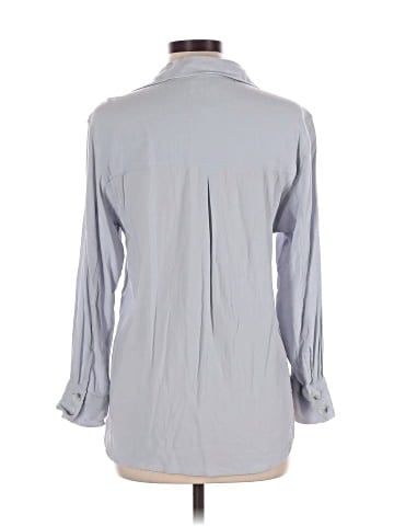 H&M 3/4 Sleeve Button-Down Shirt (view 2)
