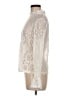 Unbranded 100% Polyester Ivory Long Sleeve Blouse Size M - photo 5