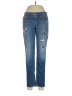 Cambio Jeans Graphic Blue Jeans Size 6 (estimated) - photo 1
