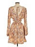 Forever 21 Paisley Tan Casual Dress Size S - photo 2