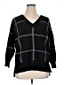 Philosophy Republic Clothing Plaid Black Pullover Sweater Size 1X - photo 1