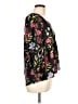 Left Coast by Dolan 100% Polyester Black 3/4 Sleeve Blouse Size L - photo 4