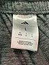 Adidas 100% Recycled Polyester Chevron-herringbone Gray Athletic Shorts Size 14 - 16 - photo 3