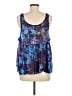 Free People Blue Sleeveless Blouse Size M - photo 2