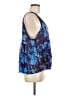 Free People Blue Sleeveless Blouse Size M - photo 4