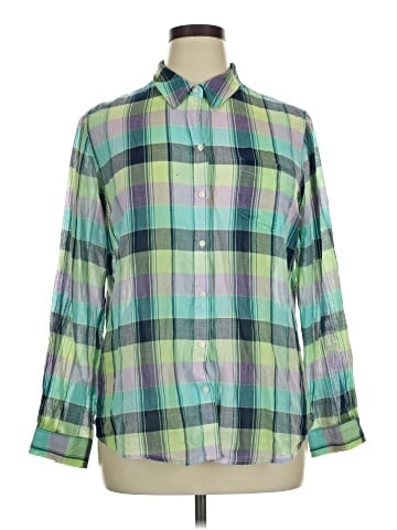 Old Navy Long Sleeve Button-Down Shirt (view 1)