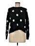 Rails 100% Polyester Polka Dots Black Pullover Sweater Size M - photo 1