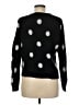 Rails 100% Polyester Polka Dots Black Pullover Sweater Size M - photo 2