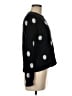 Rails 100% Polyester Polka Dots Black Pullover Sweater Size M - photo 4