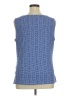 Coldwater Creek Blue Sleeveless Blouse Size 1X - photo 2