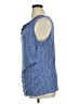 Coldwater Creek Blue Sleeveless Blouse Size 1X - photo 5