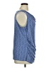 Coldwater Creek Blue Sleeveless Blouse Size 1X - photo 4