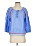 J.Crew Blue 3/4 Sleeve Blouse Size S - photo 1