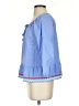 J.Crew Blue 3/4 Sleeve Blouse Size S - photo 5