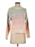 Aqua 100% Acrylic Color Block Green Pullover Sweater Size XS - photo 1