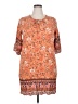 Halife Paisley Orange Casual Dress Size XXL - photo 1