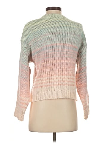Aqua Pullover Sweater (view 2)