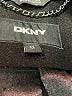 DKNY 100% Cotton Black Coat Size 2 (estimated) - photo 6