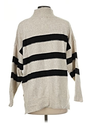 Line & Dot Turtleneck Sweater (view 2)