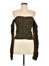 Reformation 100% Viscose Black Long Sleeve Blouse Size 8 - photo 1