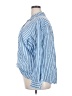 St. John's Bay 100% Cotton Stripes Blue Long Sleeve Button-Down Shirt Size 2X - photo 5