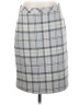 L.L.Bean Plaid Gray Wool Skirt Size 2 - photo 1