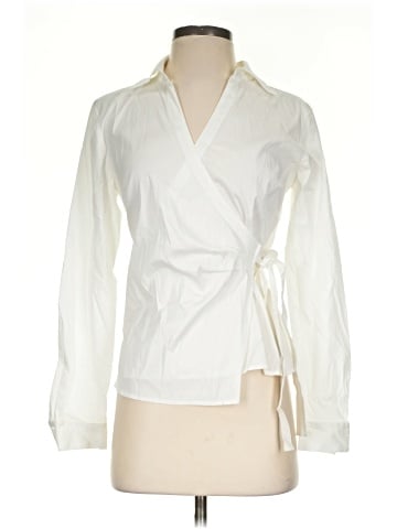 Ann Taylor Long Sleeve Blouse (view 1)
