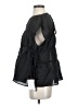 Topshop Black 3/4 Sleeve Blouse Size 4 - photo 5
