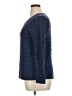 Lands' End Chevron-herringbone Blue Pullover Sweater Size XL - photo 5