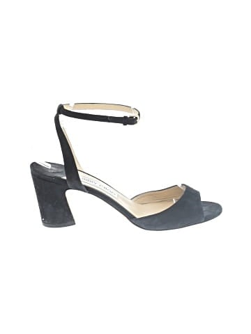 Jimmy Choo Suede Block Heels (view 1)